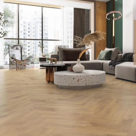 12mm Herringbone Ac5 Trinity Oak