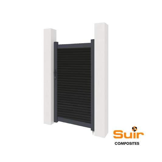 Aluminium_gate_Black_Slatted