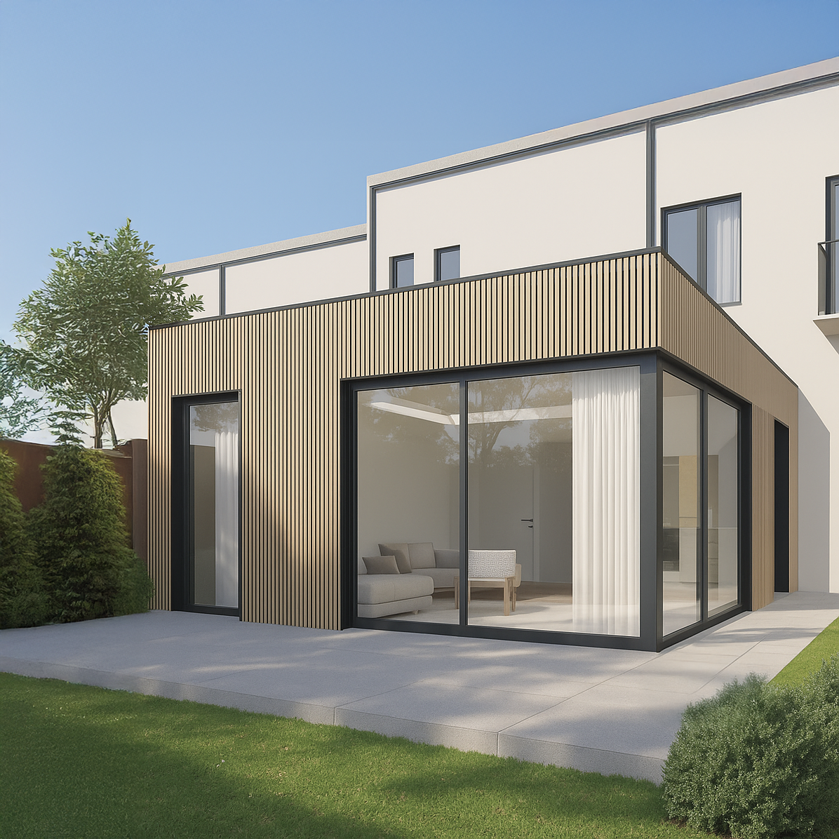 Antique_Black_Inlet_Slatted_Composite_Cladding_Real_Image