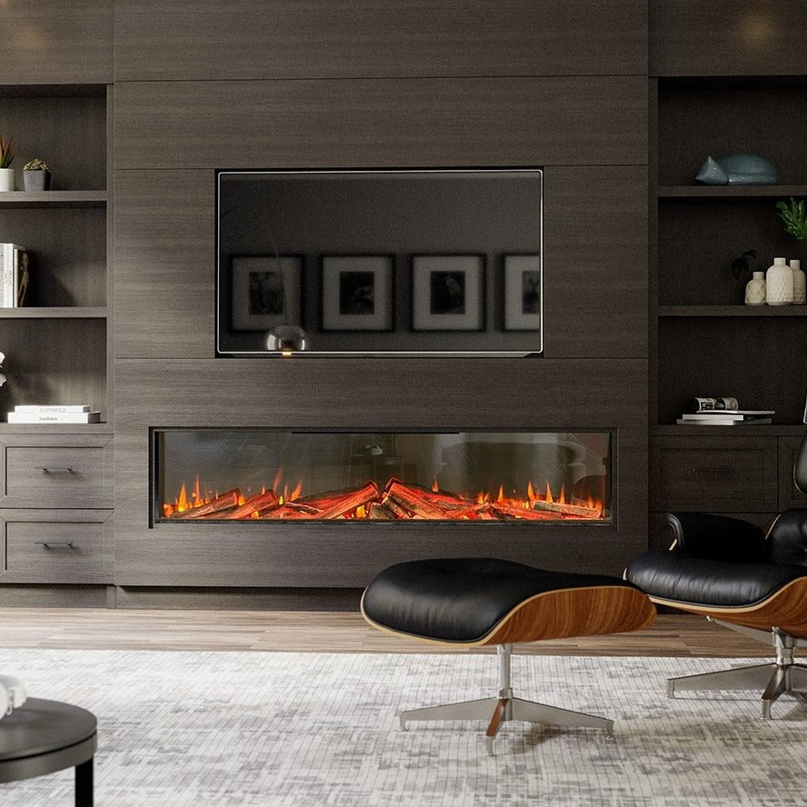 Electric Aurora 1800 Fire with Exclusive Log Set