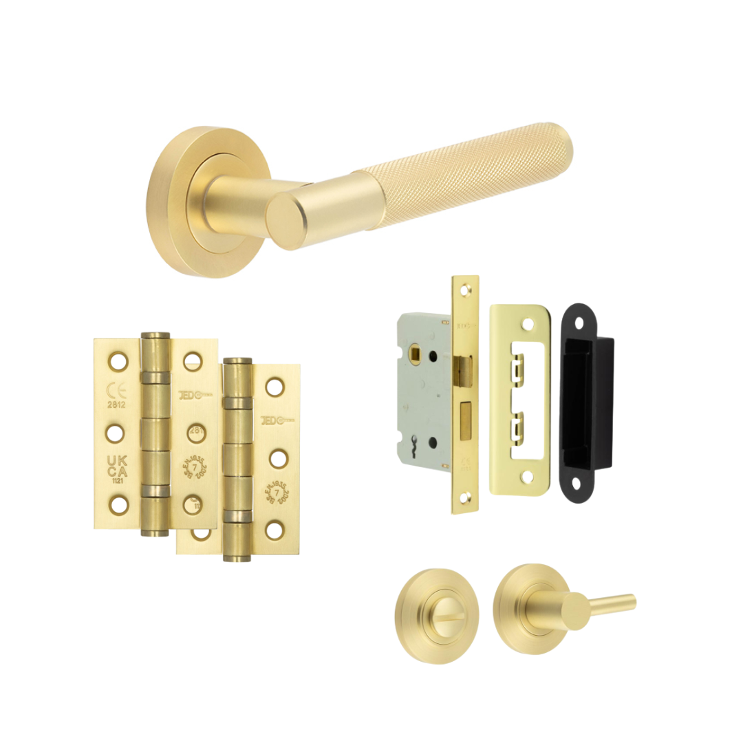 Berlin Door Internal Brass Handle