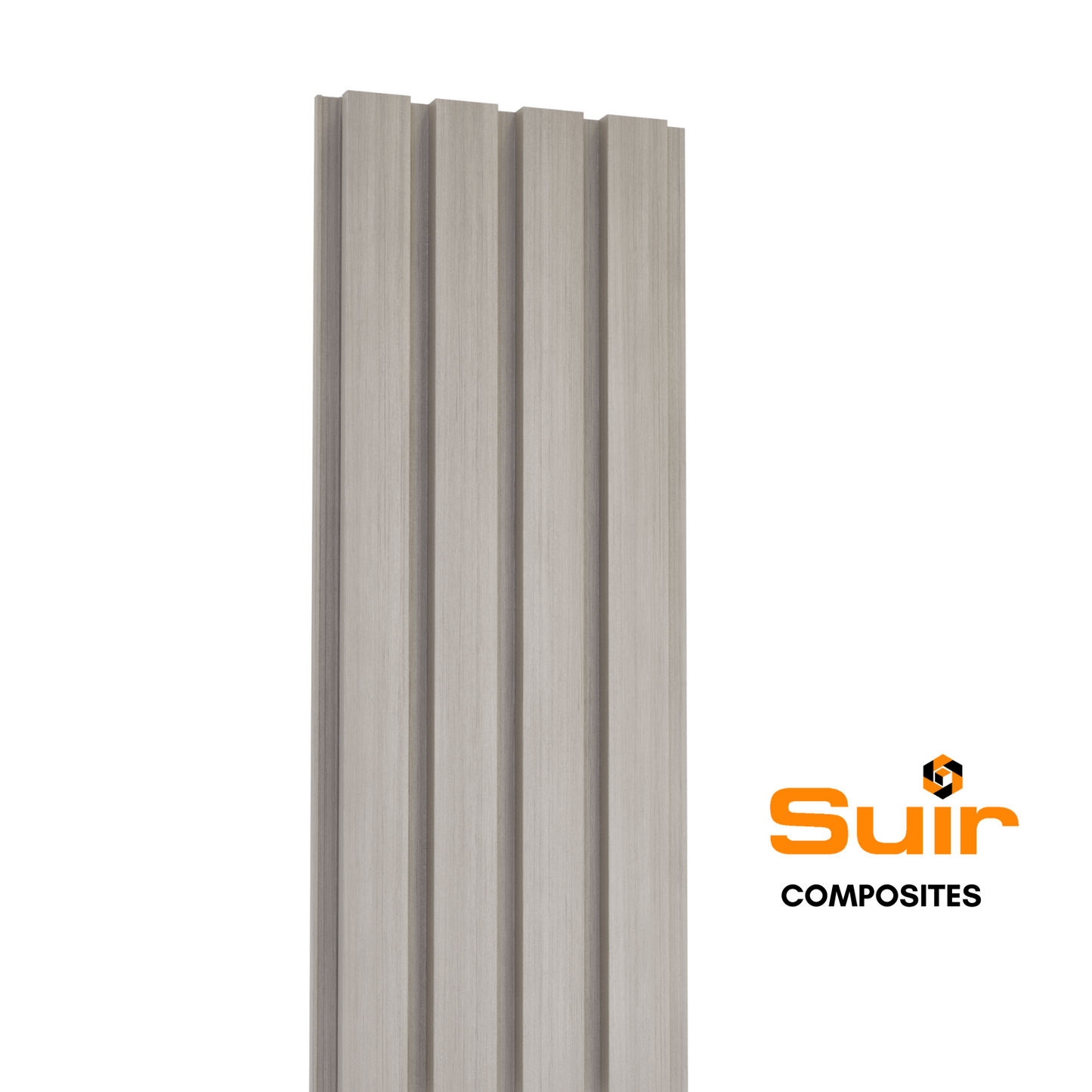 Composite Cladding Slatted Antique