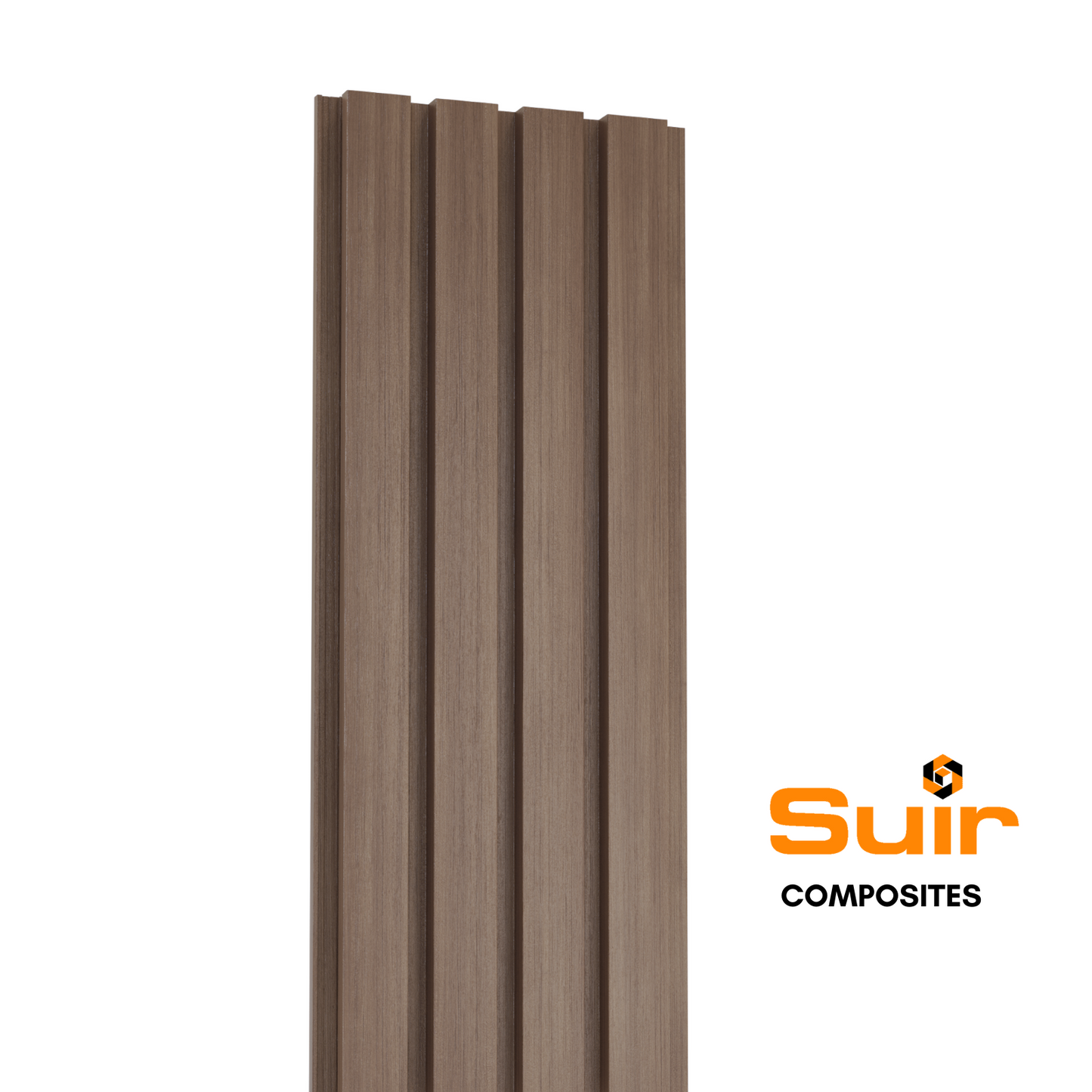 Composite Cladding Slatted Teak