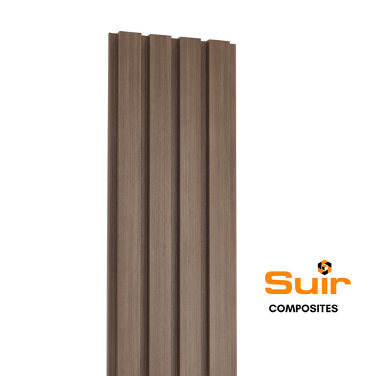 Composite Cladding Slatted Teak