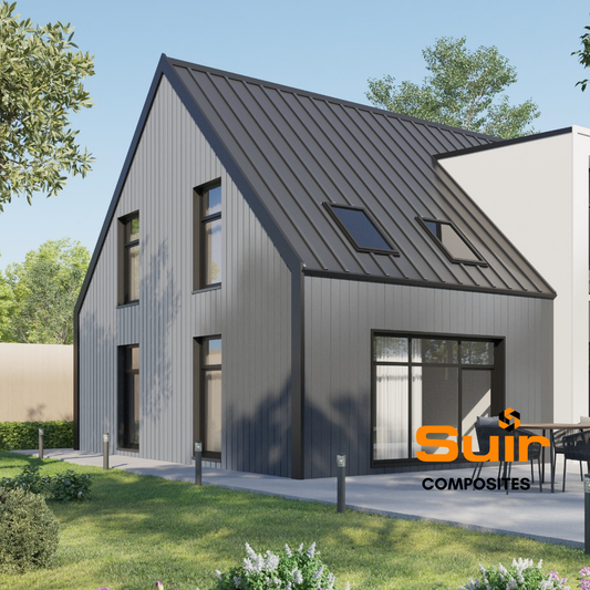 Composite Cladding Stone Grey