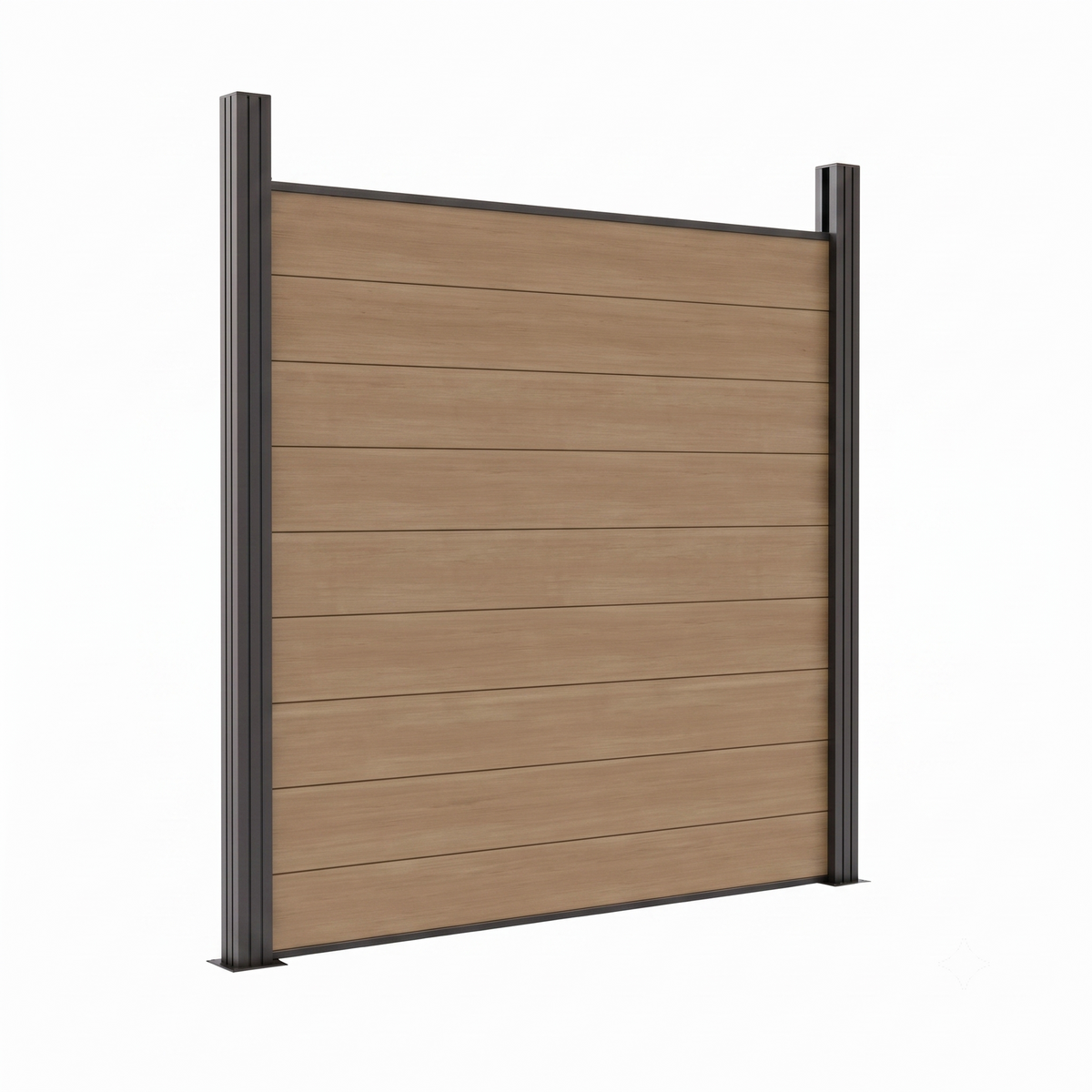 Composite Fencing Collection Oak