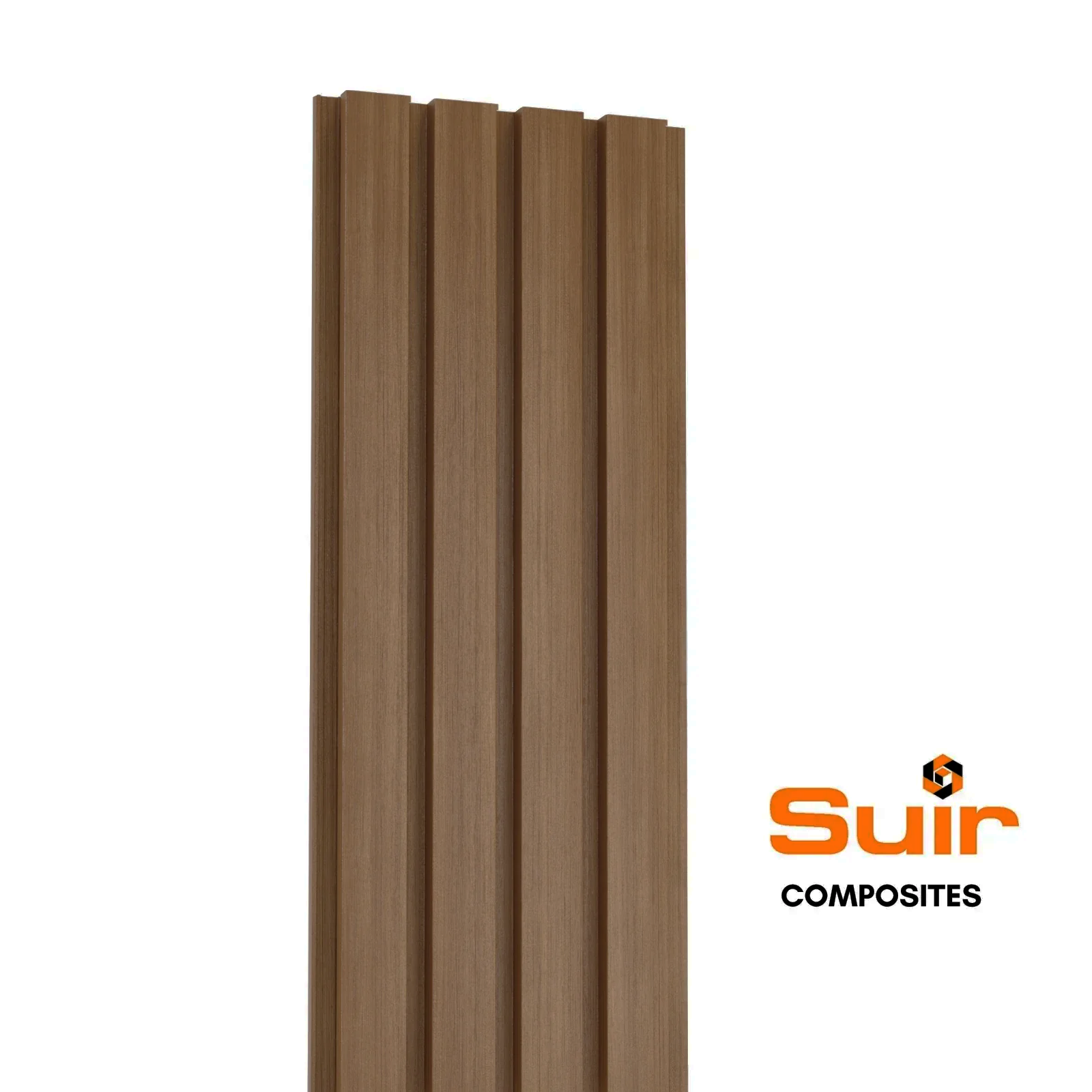 Composite Slatted Cladding Oak Suir Composites