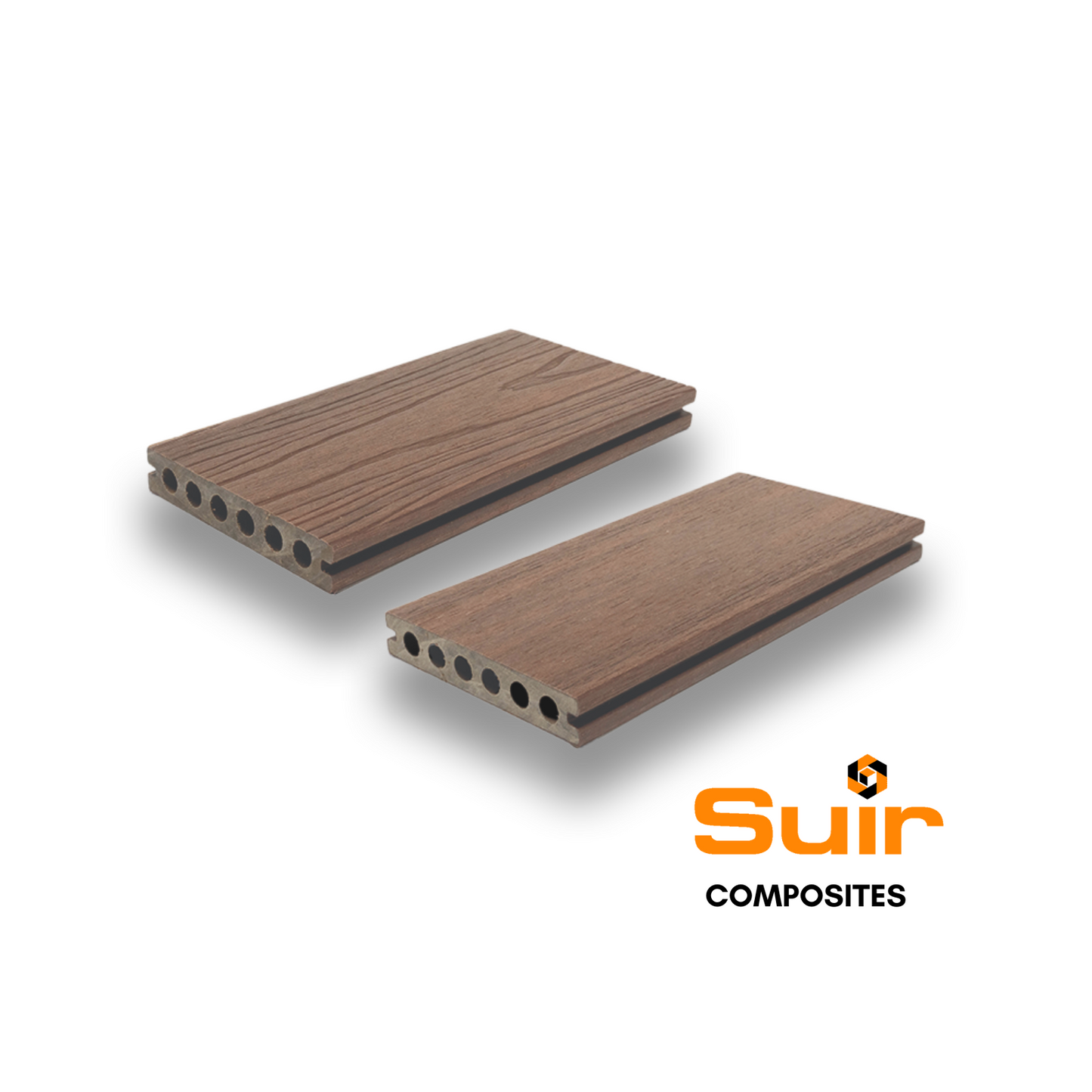 Composite decking Ultra Suir Coffee Brown