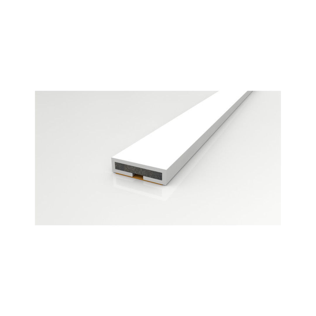 Fire door frame instrumental strips