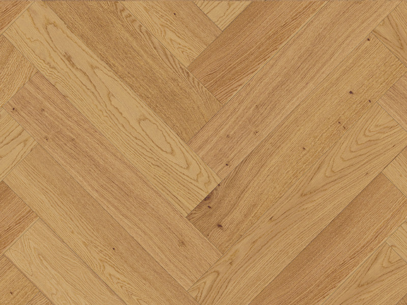 120mm x 600mm Herringbone Kylemore Oak brushed UV matt lacquered engineered oak flooring