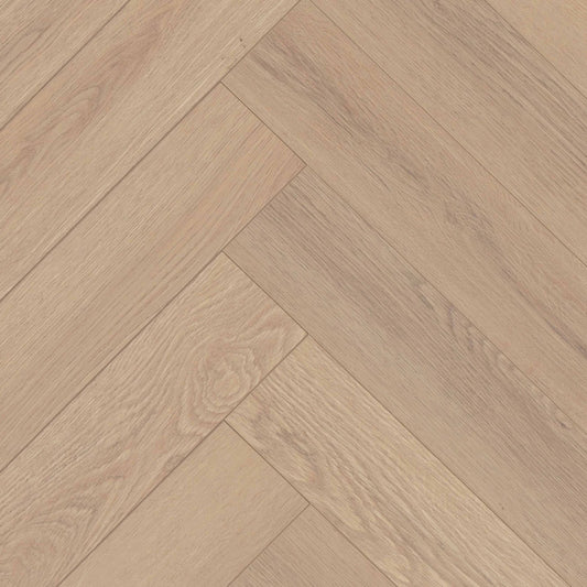 MILANO HERRINGBONE CAMPAGNA OAK LAMINATE FLOORING AC5 NEW