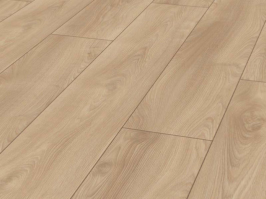 Mammut long plank Macro Oak Light laminate flooring AC5 - detail