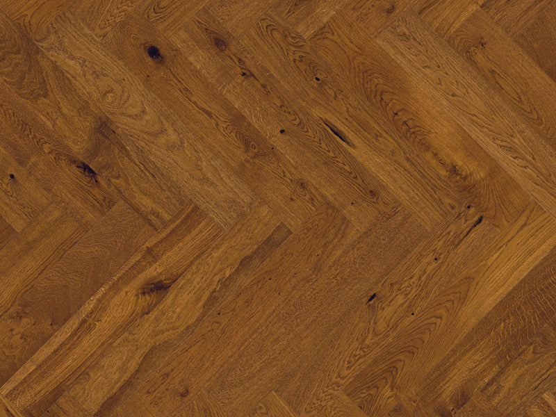 BARISTA HERRINGBONE OAK NAPOLETANA BRUSHED MATT LACQUERED ENGINEERED FLOORING