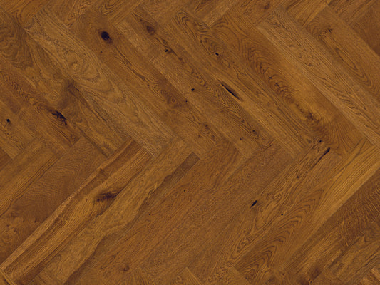 BARISTA HERRINGBONE OAK NAPOLETANA BRUSHED MATT LACQUERED ENGINEERED FLOORING
