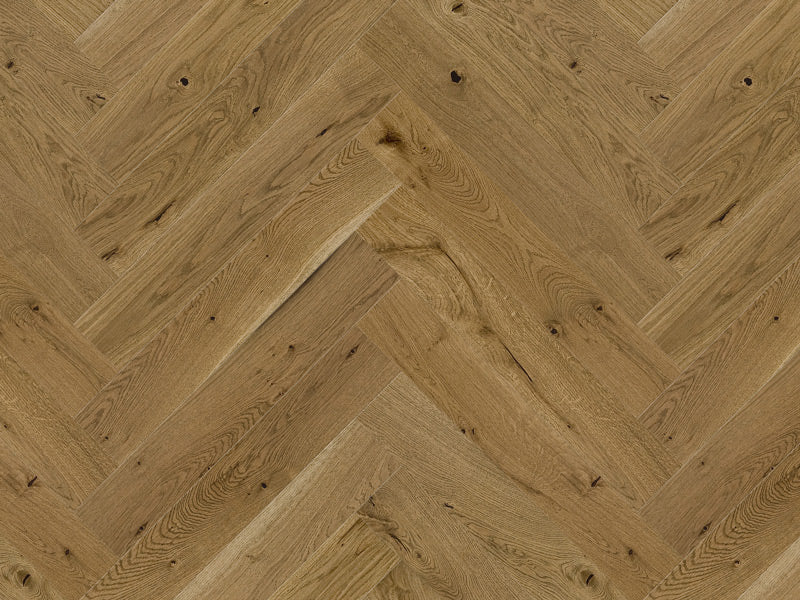 Barista Herringbone Oak Arabica engineered flooring