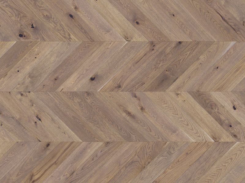 BARISTA OAK SERENE / FRAPPE CHEVRON BRUSHED MATT LACQUERED ENGINEERED FLOORING