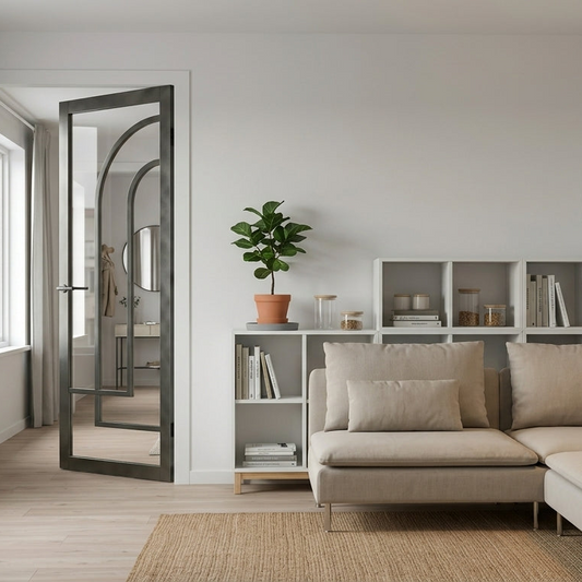 WC49GC Premium Primed Black Mayfair Door