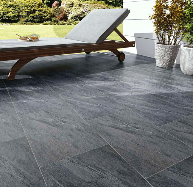 Seville Grey Outdoor Porcelain Tiles & Paving
