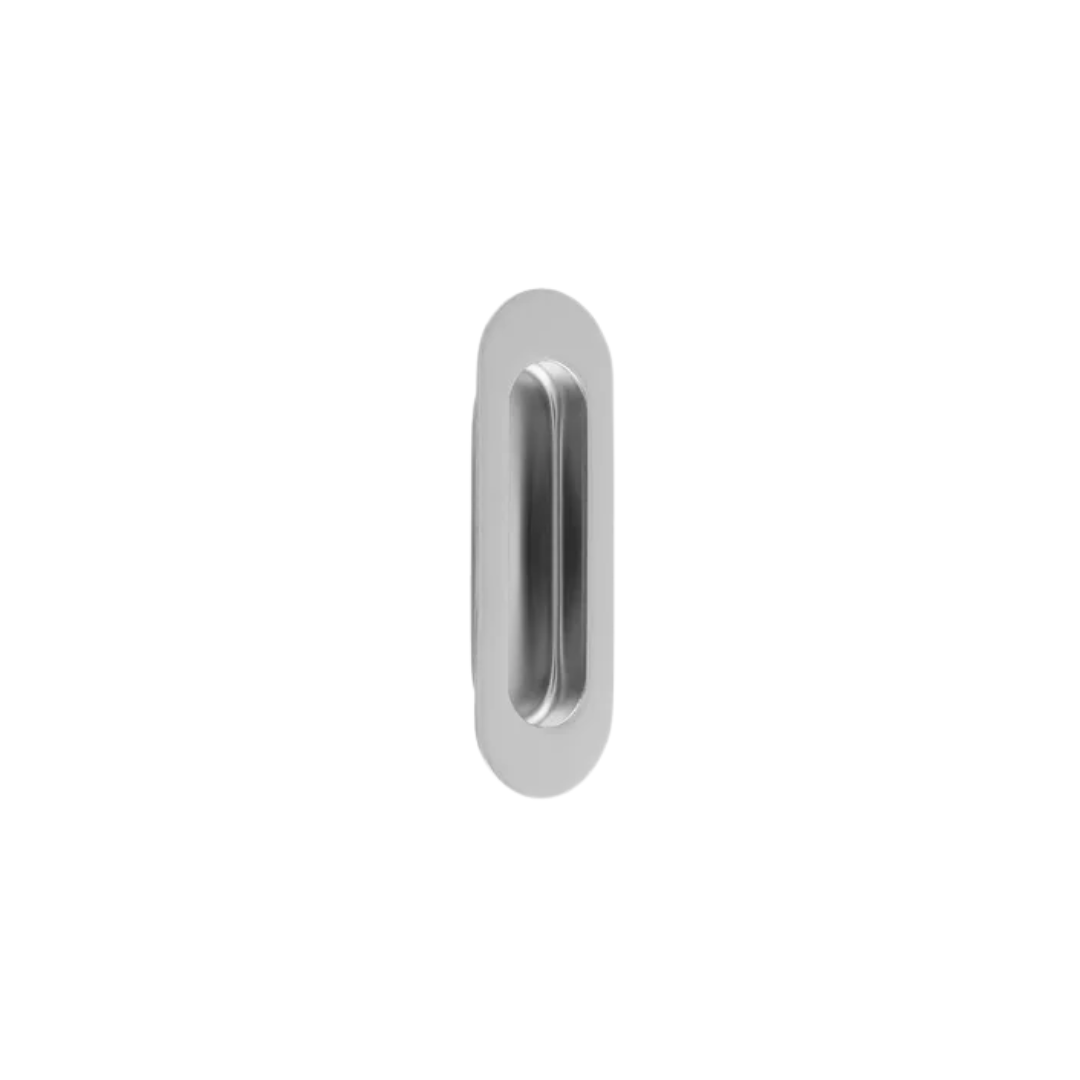 Sliding Door Inlet Curved Silver