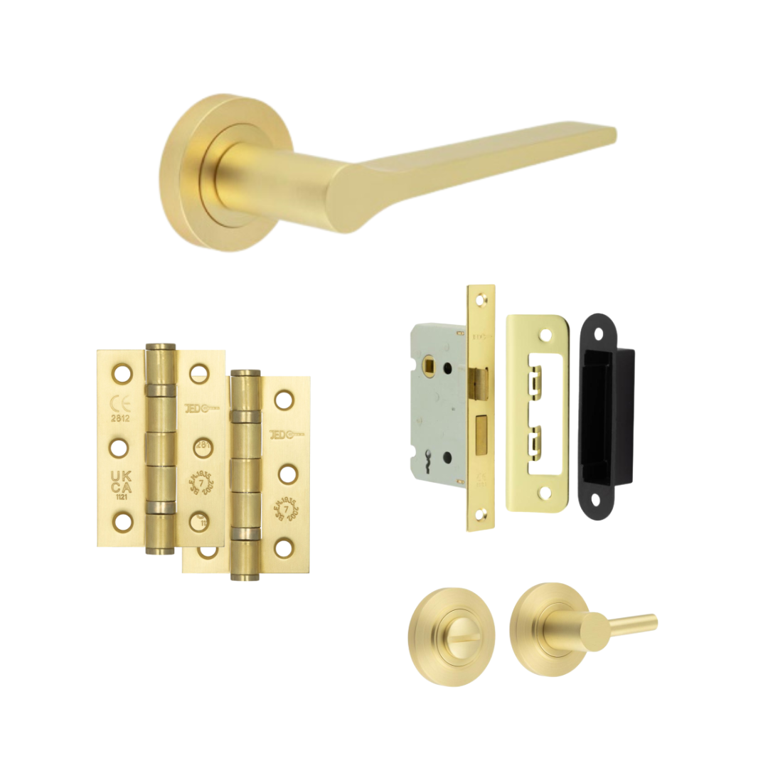 Stockholm Door Internal Brass Handle