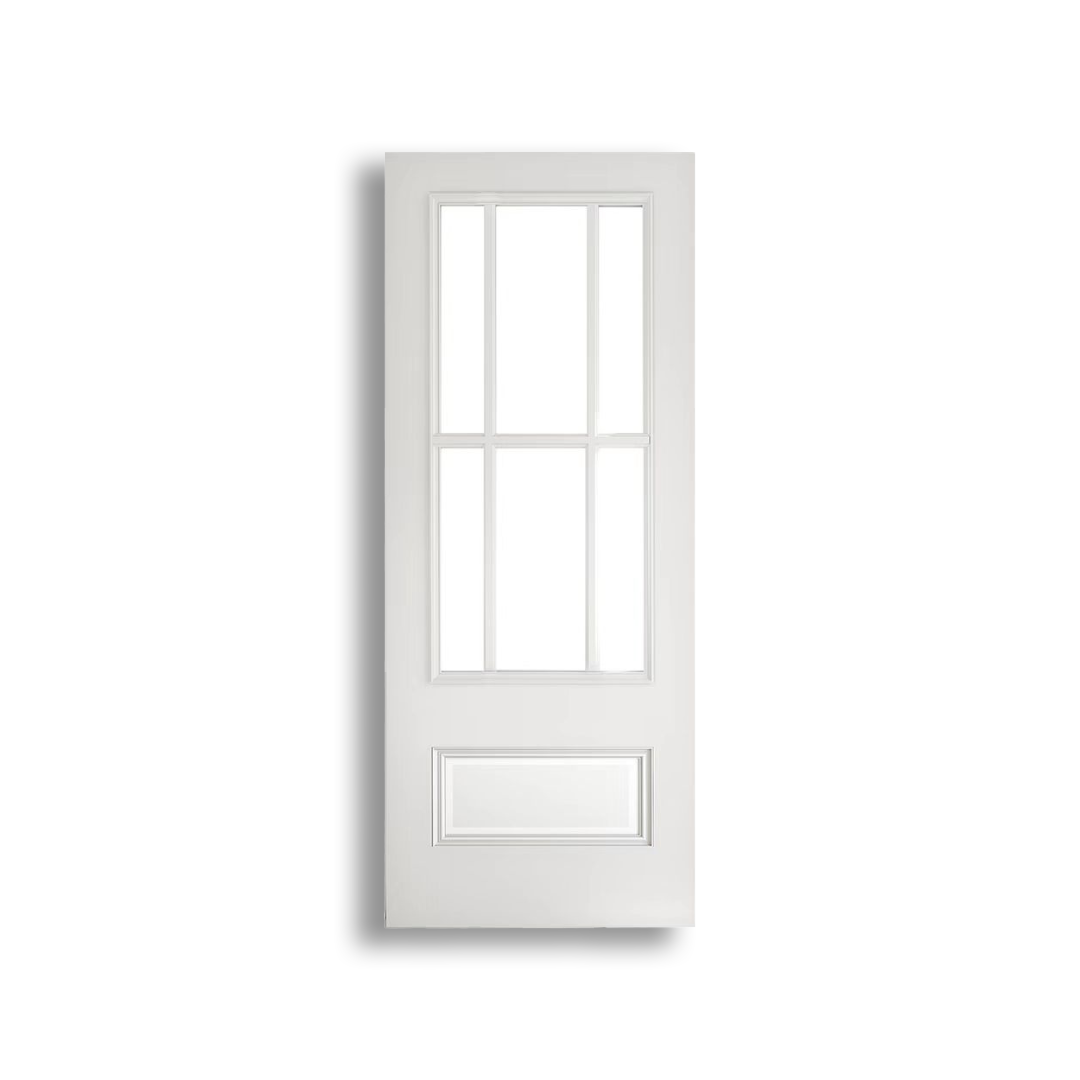 WC35GBC 2 Panel White Internal Door