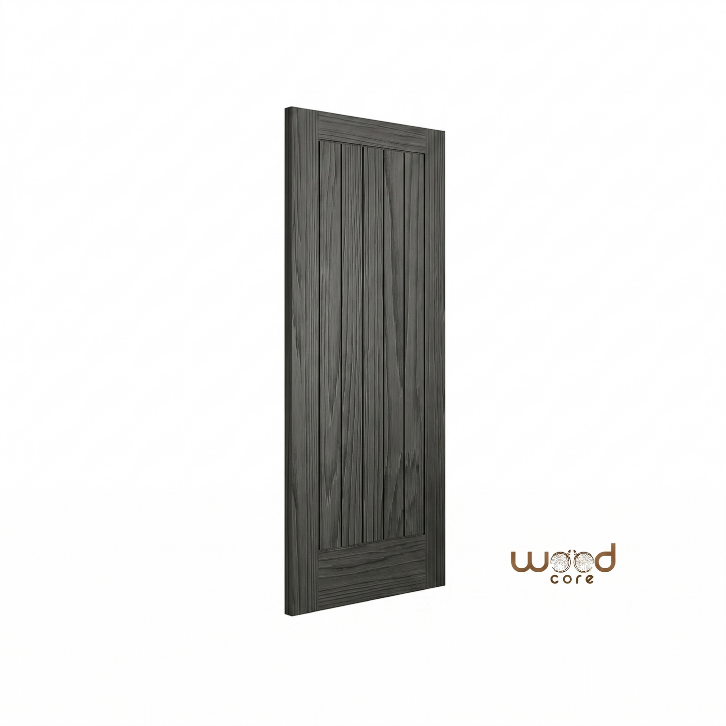 WC3 Black Brushed Oak Internal Door