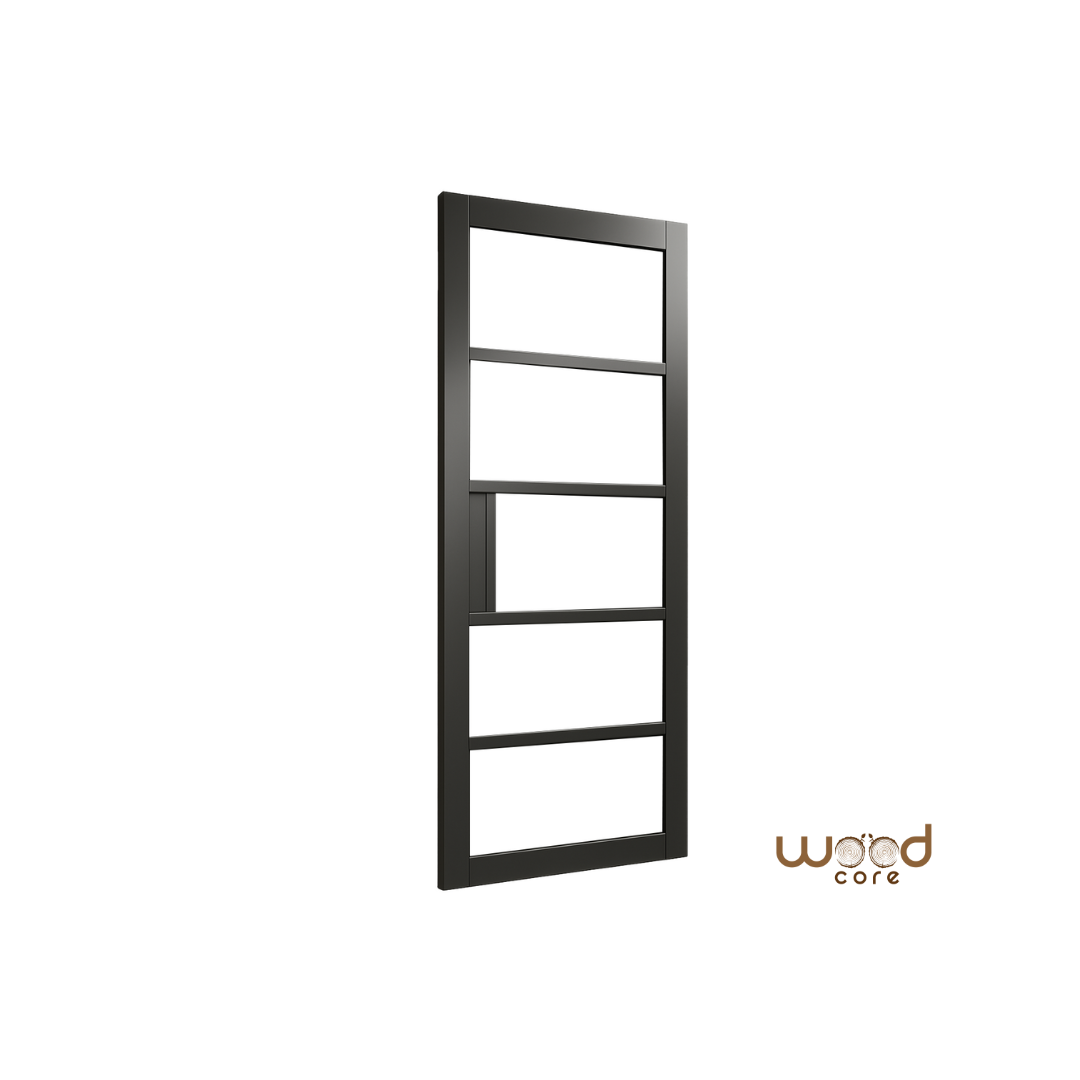 WC41GC Premium Primed Black Urban Style Internal Door Crittaly Style