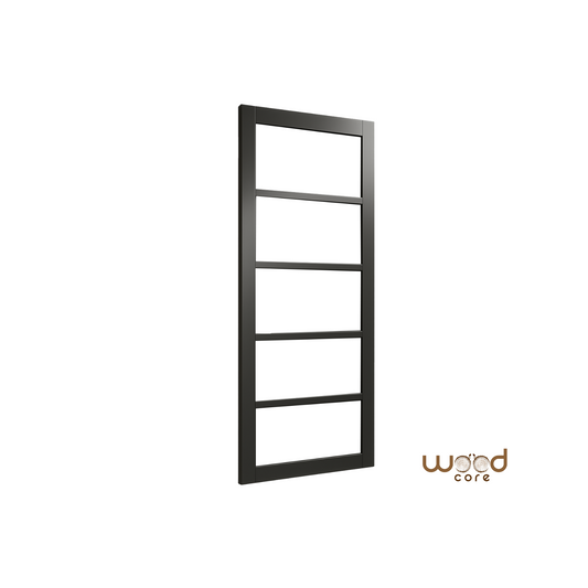 WC42G Premium Primed Black Urban Style Door Crittal Style