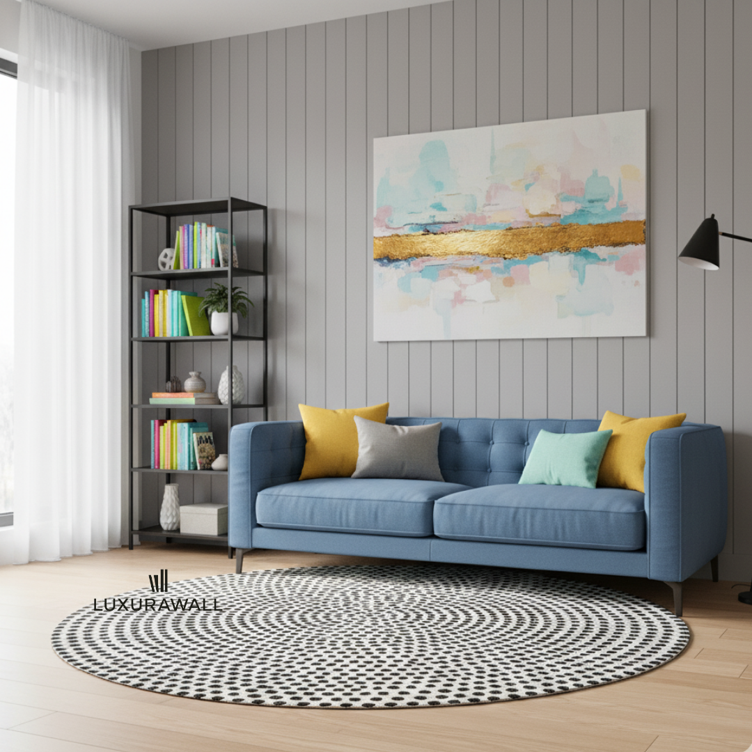 Wall paneling ship lap - grey finish