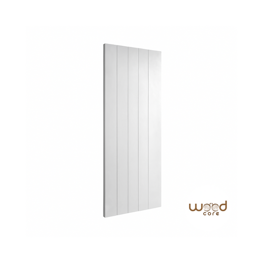 White Primed Internal Door WC11 Cottage Style 