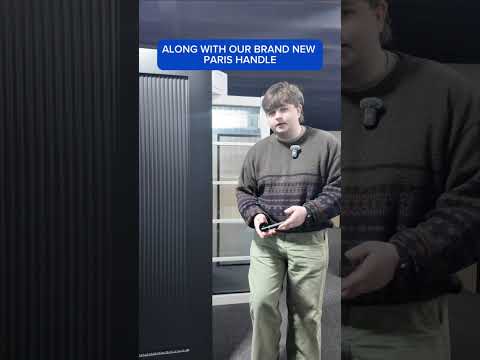 Paris Matt Black and Gold Internal Door Handle Sets