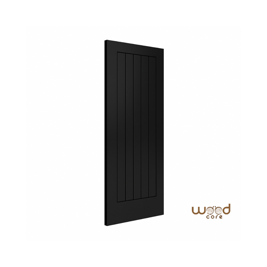 Black Premium Primed Internal Door WC3