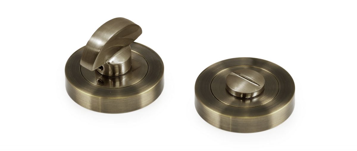 Dublin Antique Brass Door Handles