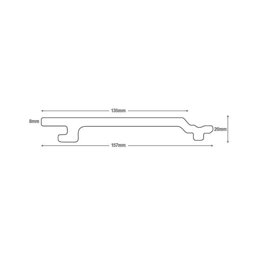 Composite Cladding Ship Lap Black