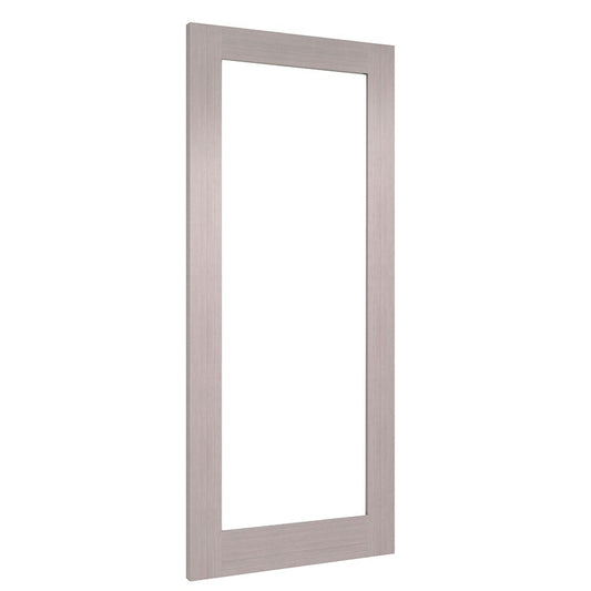NM6G Clear Glass LIGHT GREY Deanta Internal Door