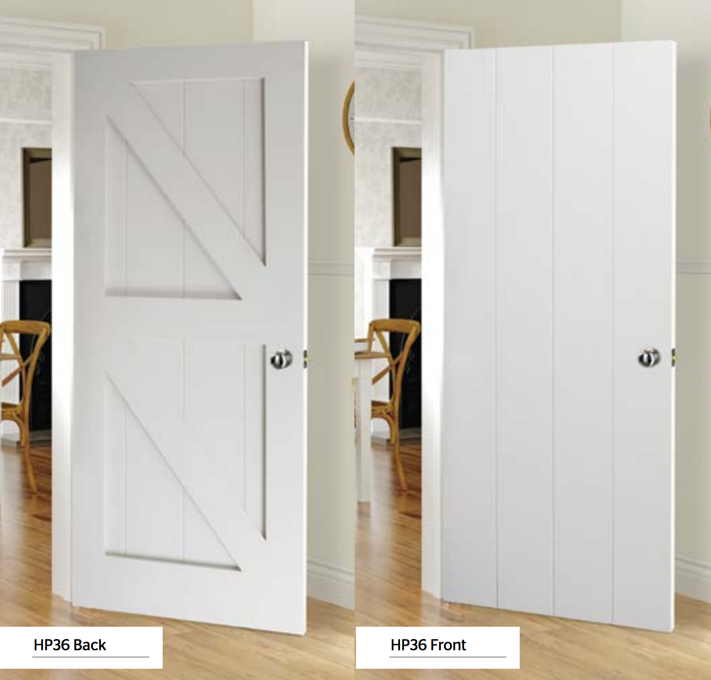HP36 White Internal Door