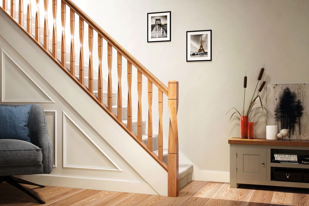Stair Spindles Milano Twist