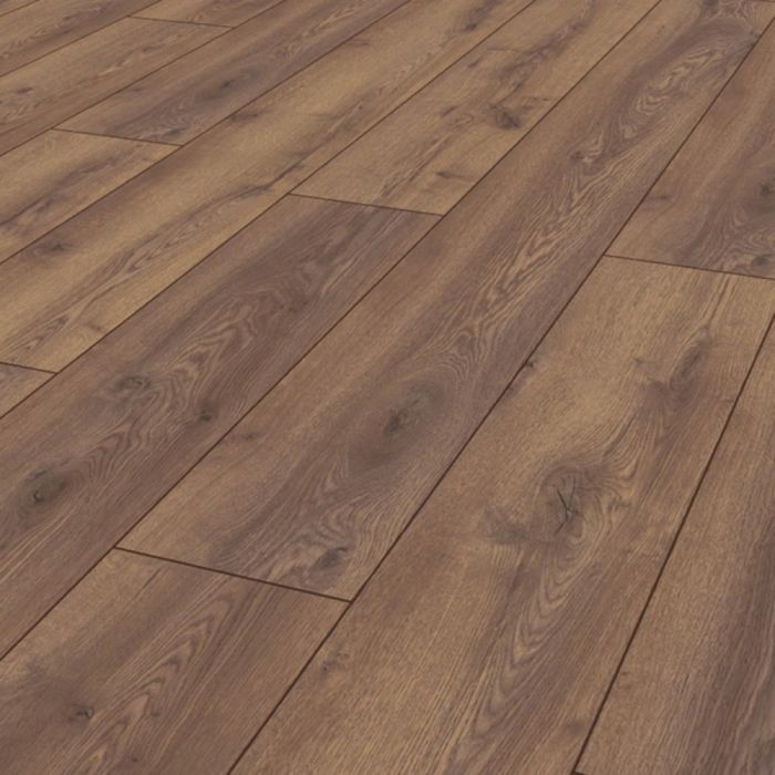Laminate Flooring - 10mm Mammut Plus AC5 Mountain Oak Brown (EIR) 185x24cm