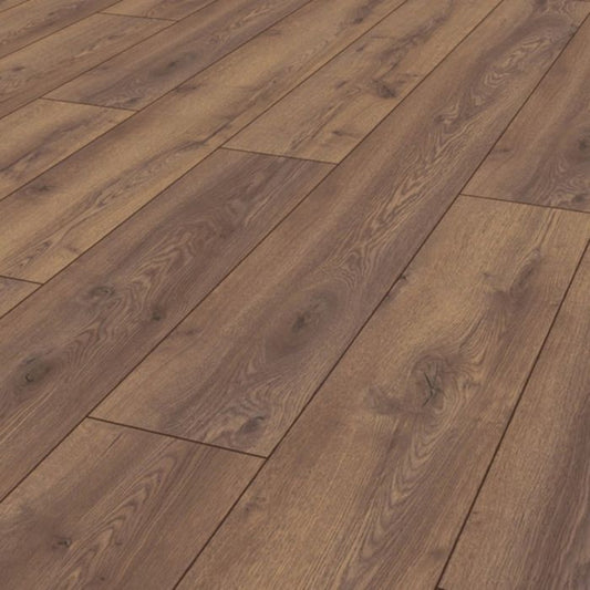 Laminate Flooring - 10mm Mammut Plus AC5 Mountain Oak Brown (EIR) 185x24cm