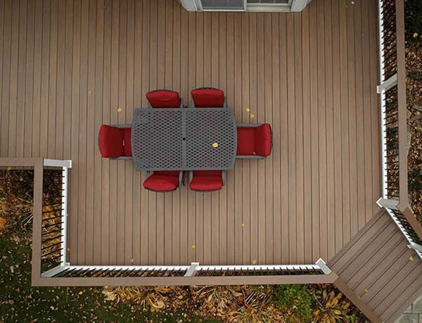 Suir composite decking samples