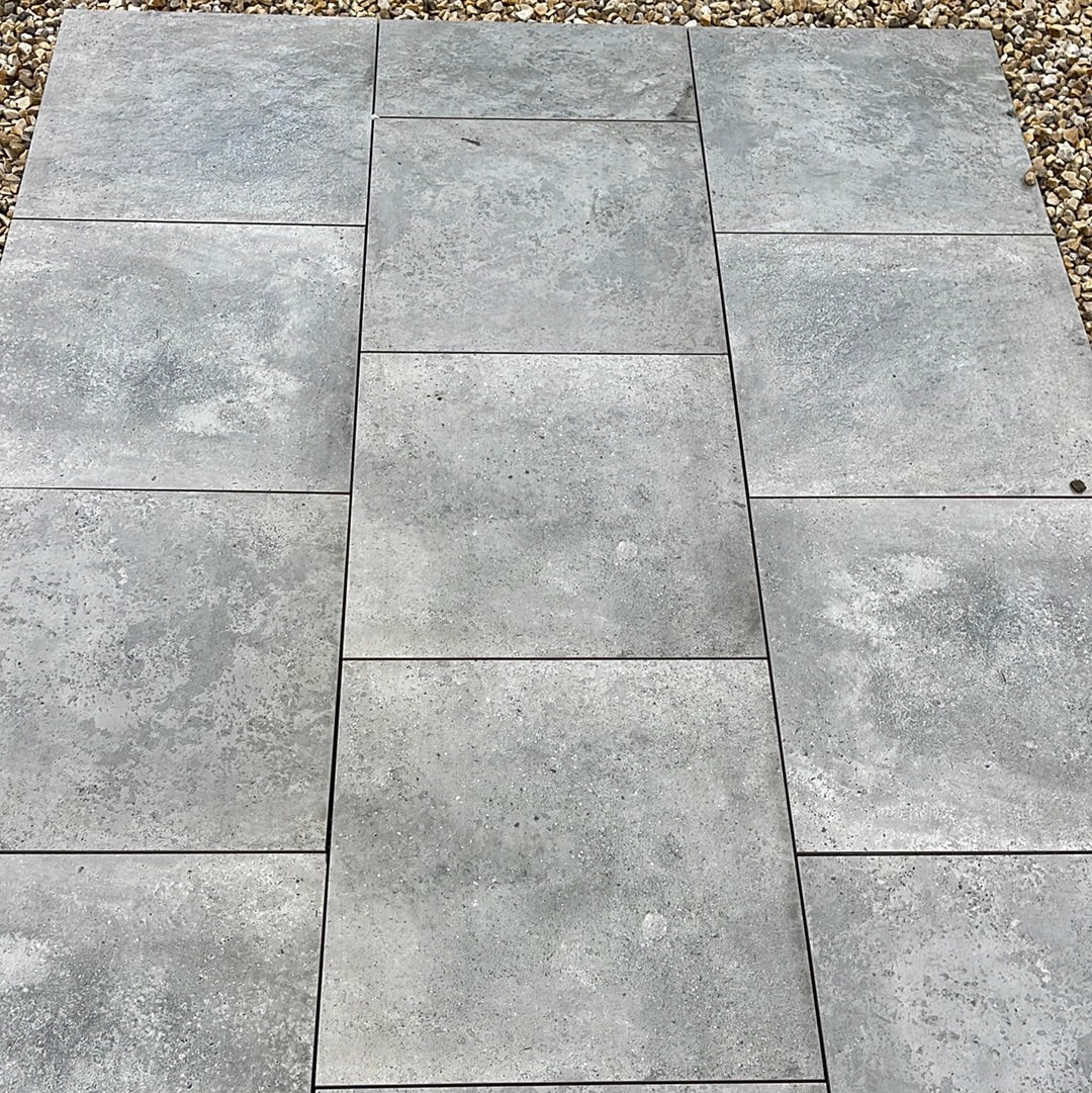 Miraj Grey Outdoor Porcelain Tiles & Paving