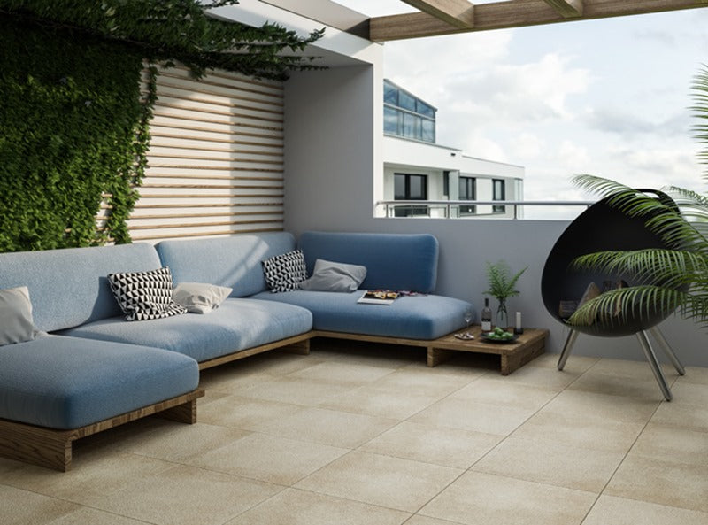 Madrid 20mm Porcelain Tiles & Paving Beige