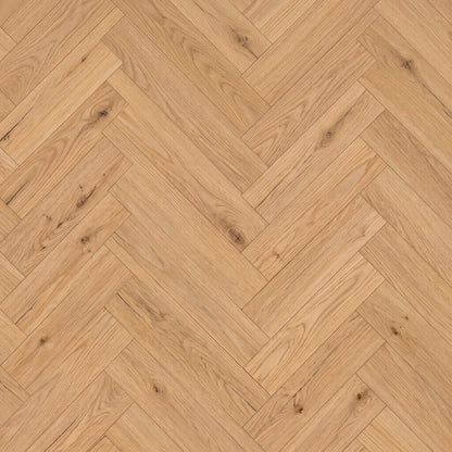 Crown & Core Sandringham Oak 120 x 600mm herringbone, medium oak, second view