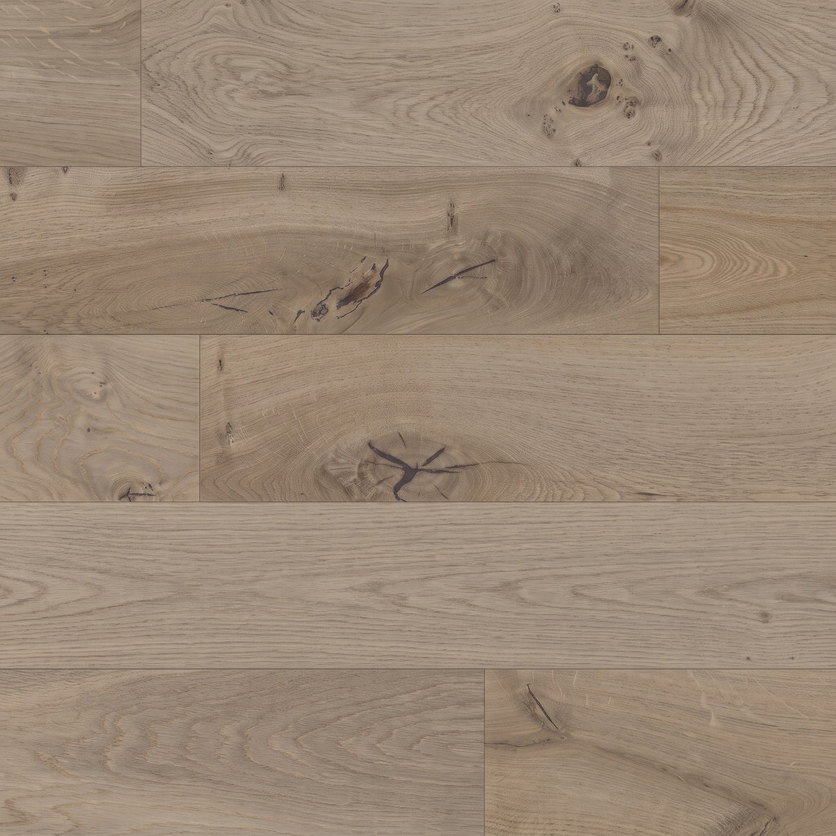 Crown & Core Balmoral Oak 190mm engineered plank, dark oak, second view