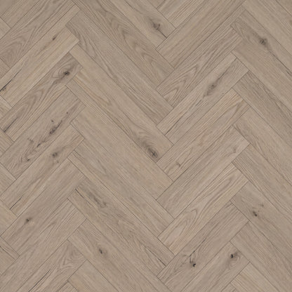 Crown & Core Balmoral Oak 120 x 600mm herringbone, dark oak, second view