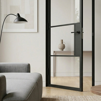 4 Panel Glass Crittal Door Close Up