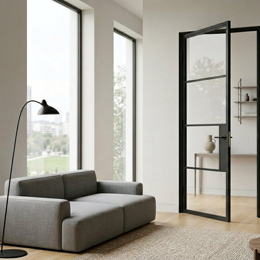 4 Panel Glass Crittal Door 