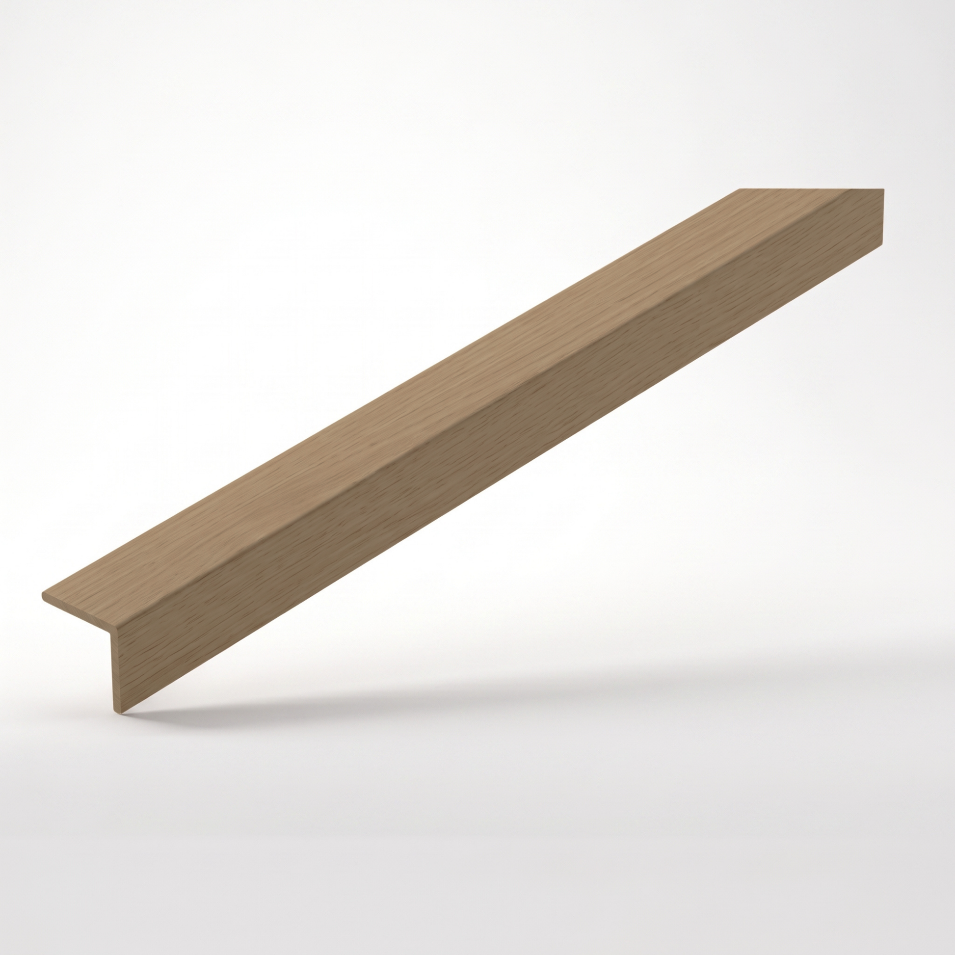 Composite cladding corner L trim - Oak
