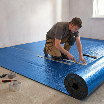 Acoustic Underlay For Laminate And Semi Solid Flooring