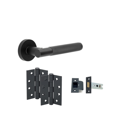 Athens Matt Black Internal Door Handle